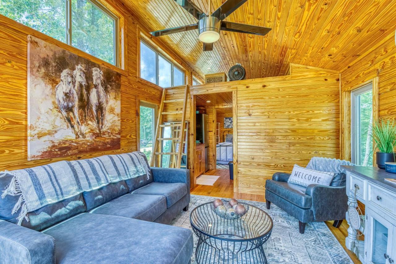 The Gemini-A Dreamy, Waterfront Tiny Cabin Rogersville Экстерьер фото