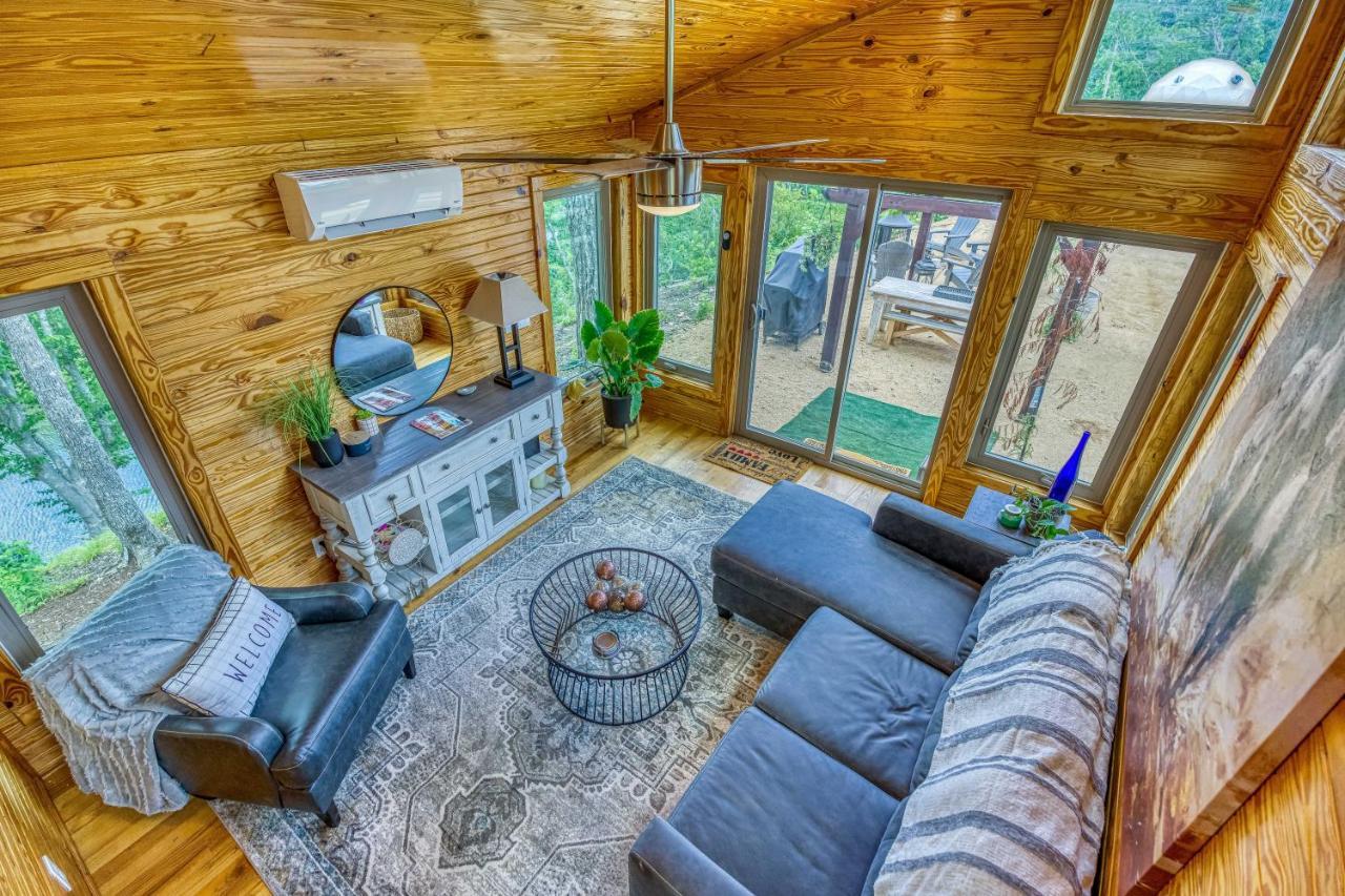The Gemini-A Dreamy, Waterfront Tiny Cabin Rogersville Экстерьер фото